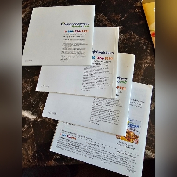 Weight Watchers Cook Smart Guides 2, 3, 5, And 7 - Picture 2 of 2